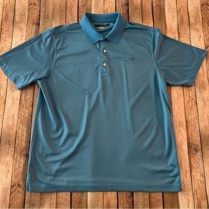 Greg Norman men’s short sleeve quick dry golf polo shirt | size  extra large